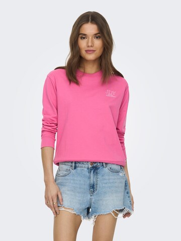 JDY Sweatshirt 'PARIS' in Pink