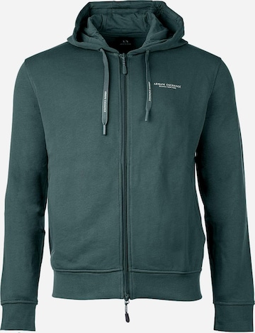 ARMANI EXCHANGE Sweatshirt in Green: front