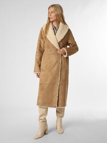 OUI Wintermantel in Beige: voorkant