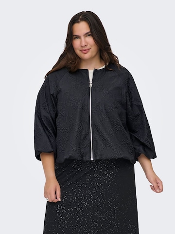 Veste mi-saison ONLY Carmakoma en noir : devant