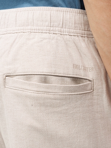 HOLLISTER - Loosefit Calças em bege