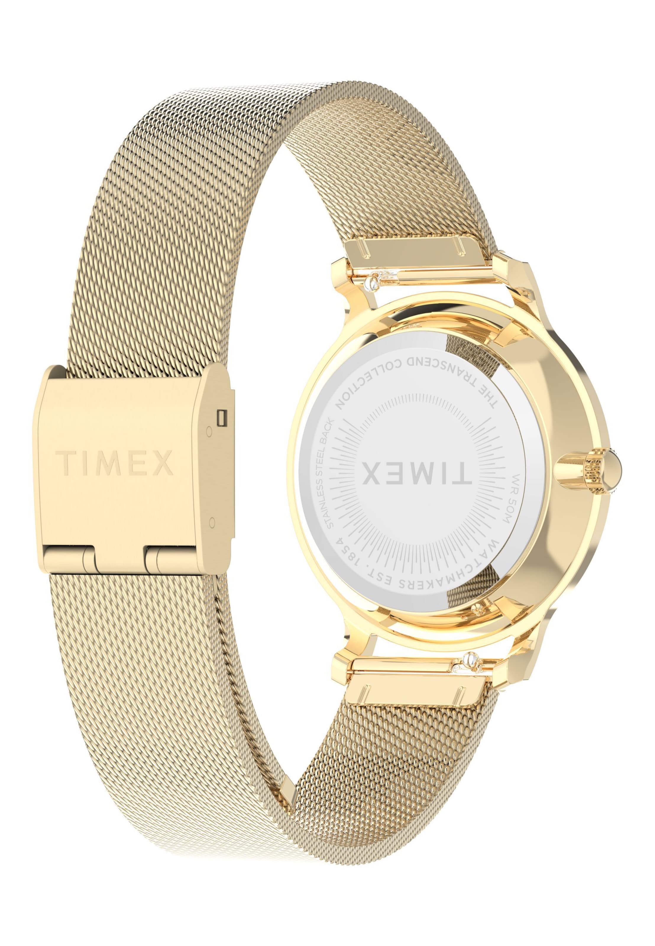 TIMEX Analog Watch 'Transcend' in Gold