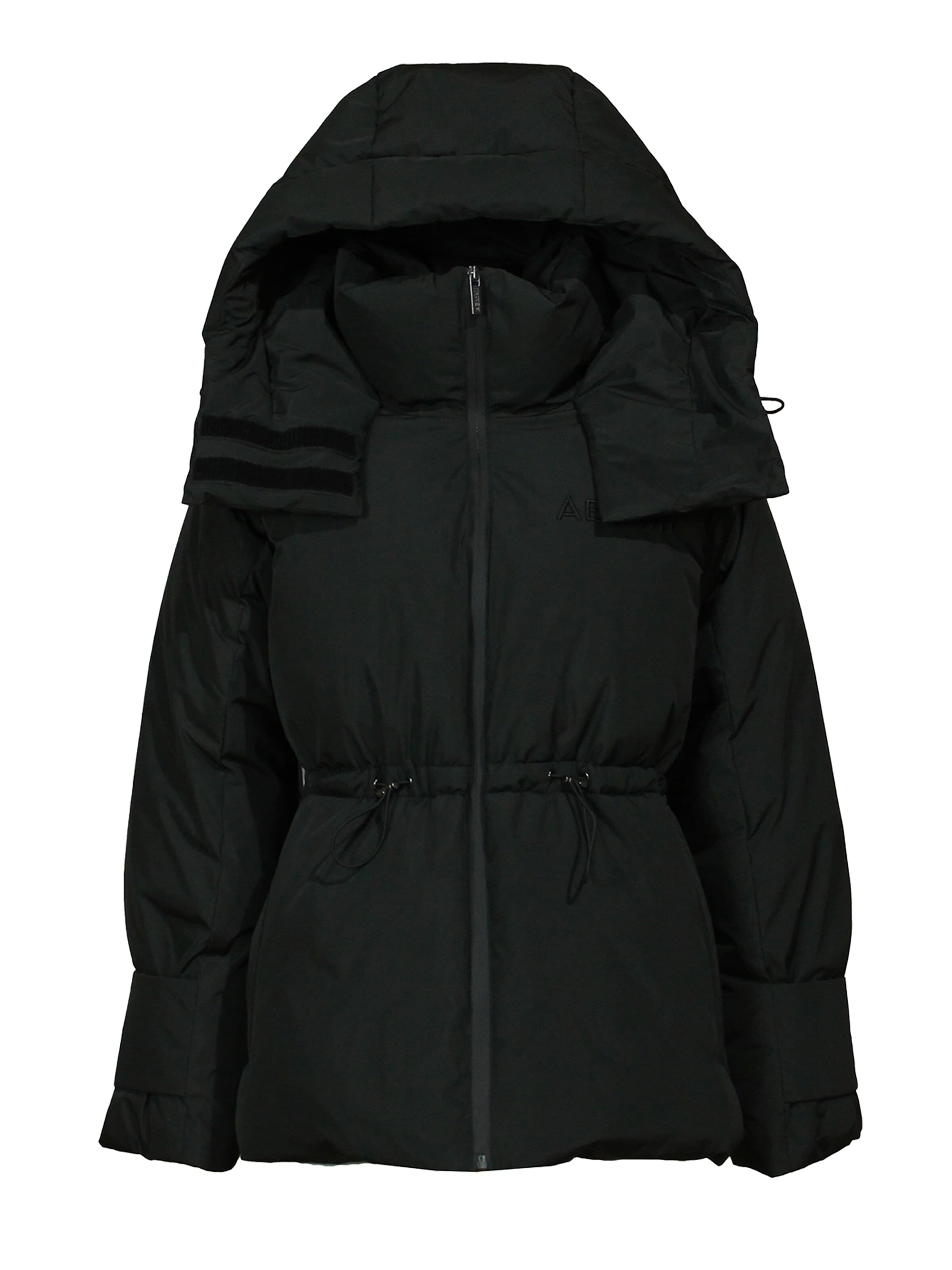 AEMMI Zimní bunda 'OVERSIZED SYN-DOWN WATER REPELLENT PUFFER JACKET' – černá: přední strana