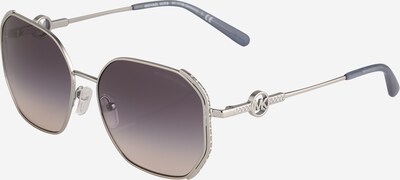 Michael Kors Lunettes de soleil 'SANTORINI' en bleu / rose / argent, Vue avec produit
