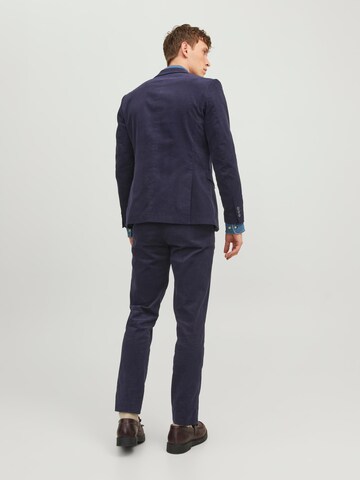 Regular Pantalon à plis JACK & JONES en bleu