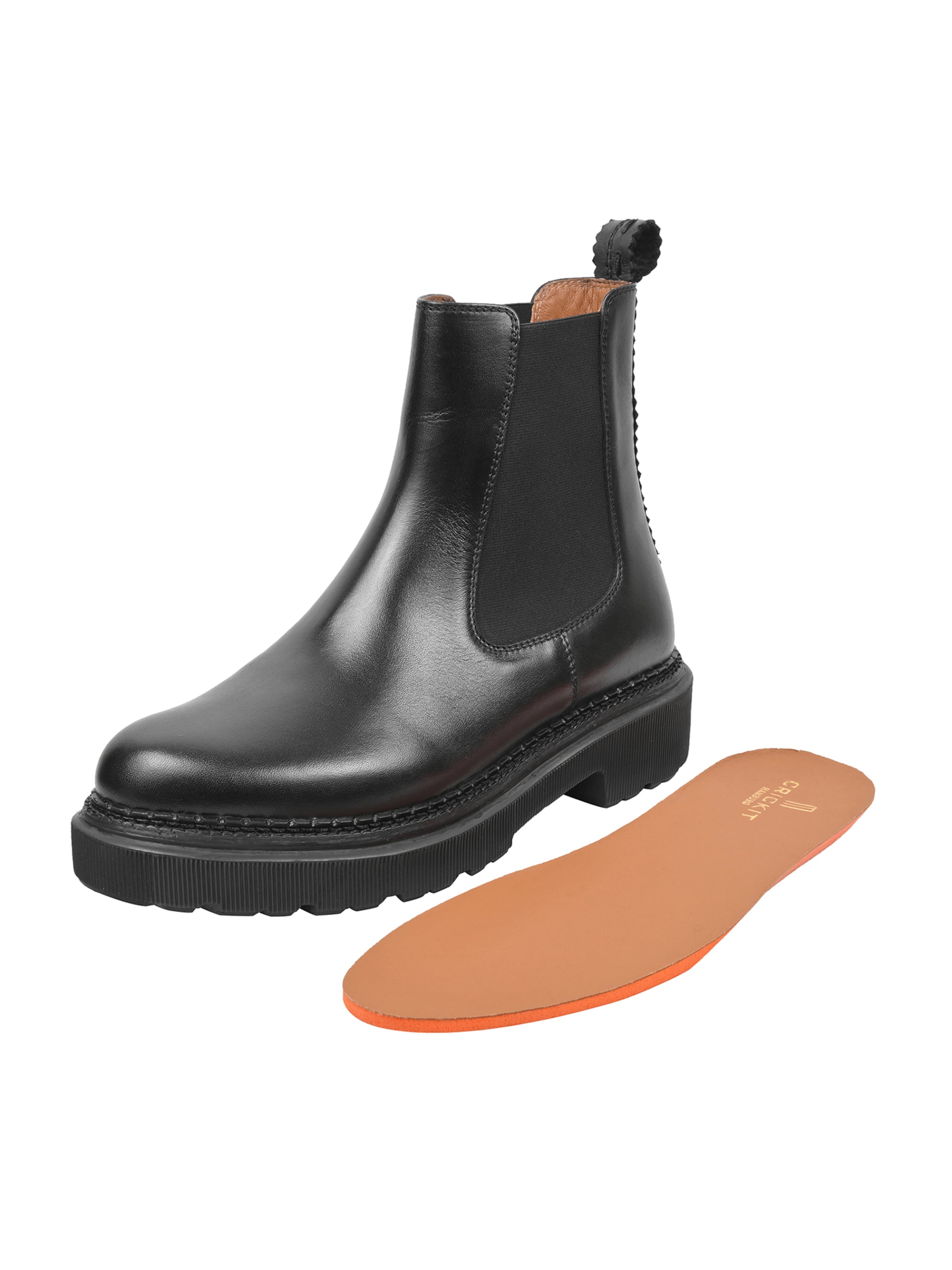 Crickit Chelsea Boot ' URBINO ' in Schwarz