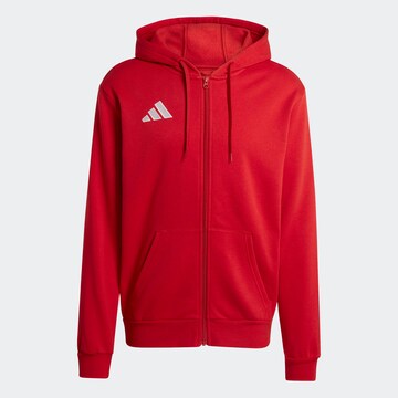 ADIDAS PERFORMANCE Athletic Sweatshirt in Red: front