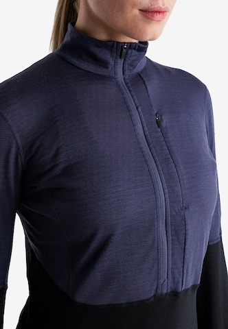 ICEBREAKER Sportsweatshirt 'Realfleece Descender' i grå