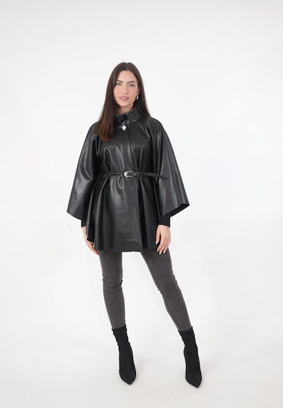Elara Between-Season Jacket in Black, Item view