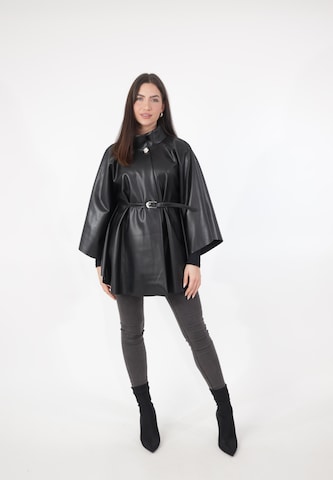 Veste mi-saison Elara en noir