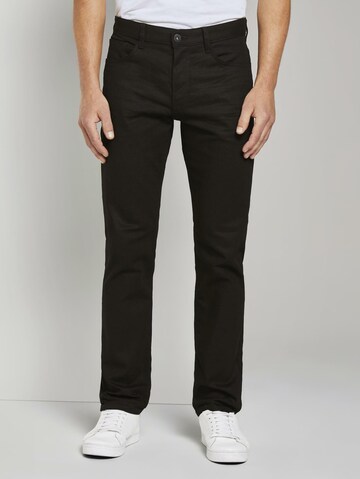 TOM TAILOR Regular Jeans 'Marvin' in Schwarz: Vorderseite
