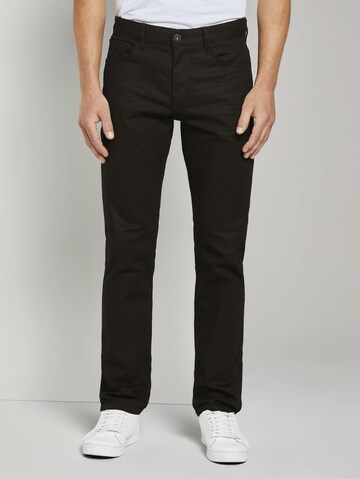 TOM TAILOR Regular Jeans 'Marvin' in Black: front