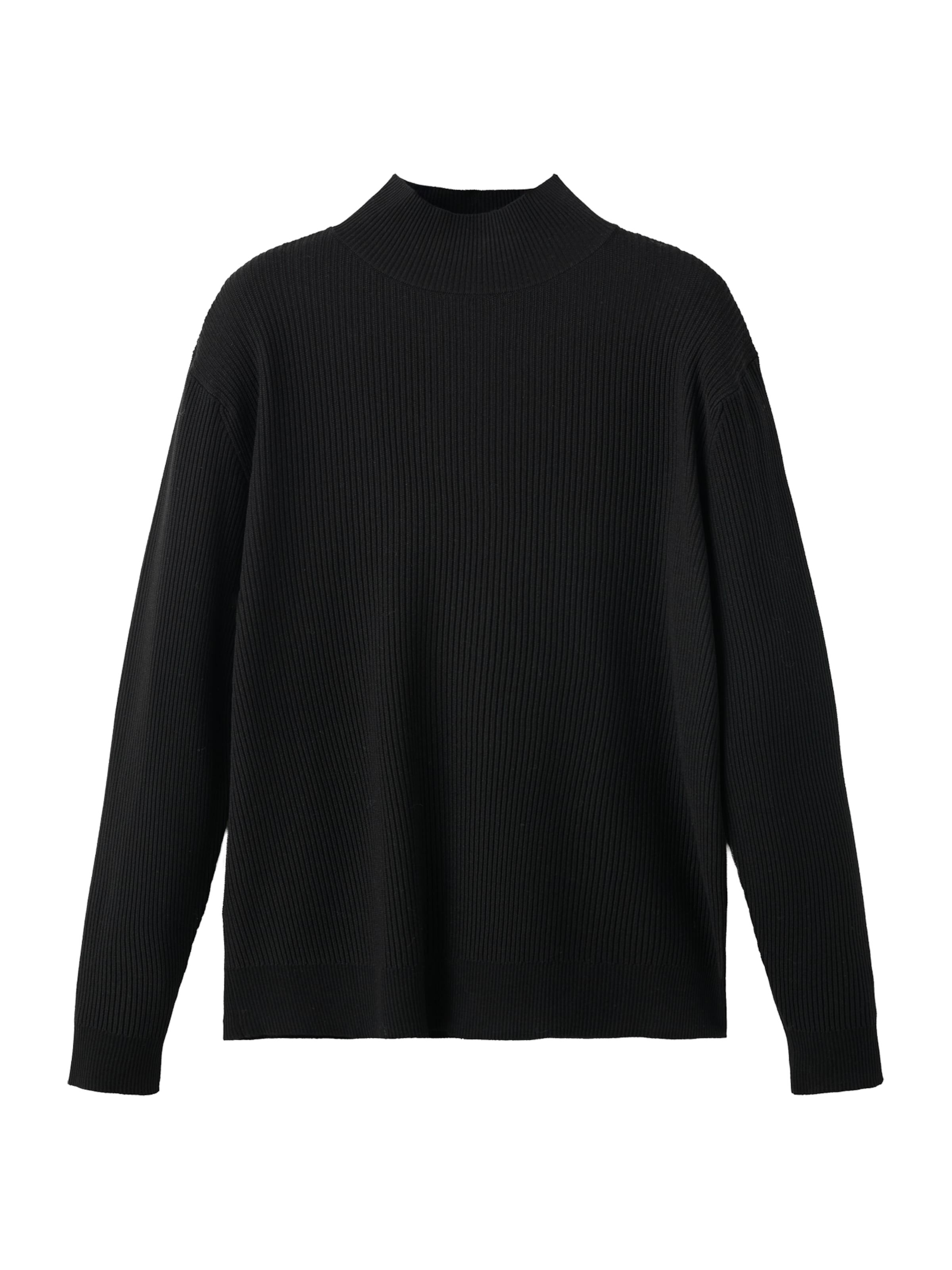 MANGO MAN Trui &#x27;Carina&#x27; in Zwart: voorkant