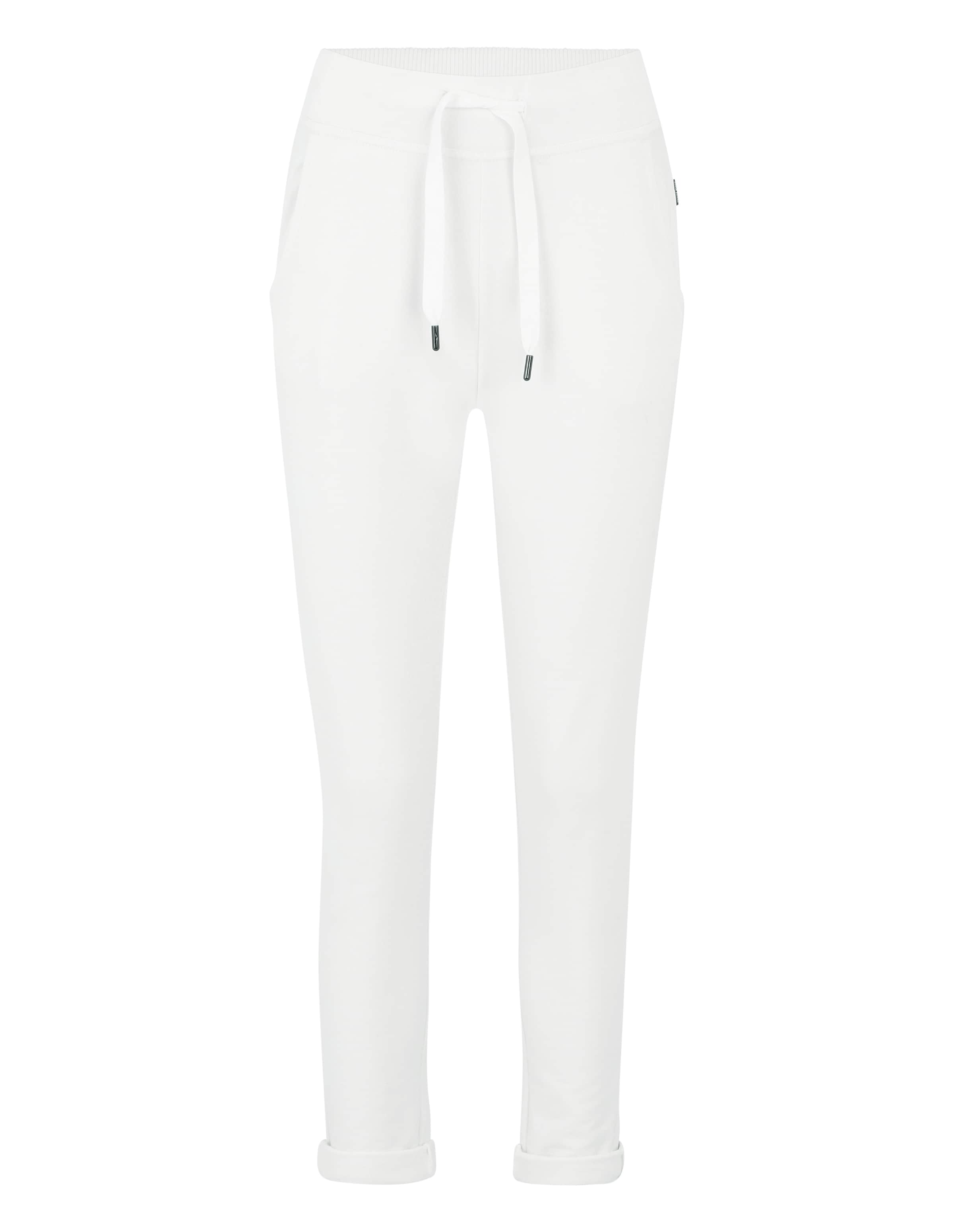 VENICE BEACH Tapered Sweathose in Weiß: Vorderseite