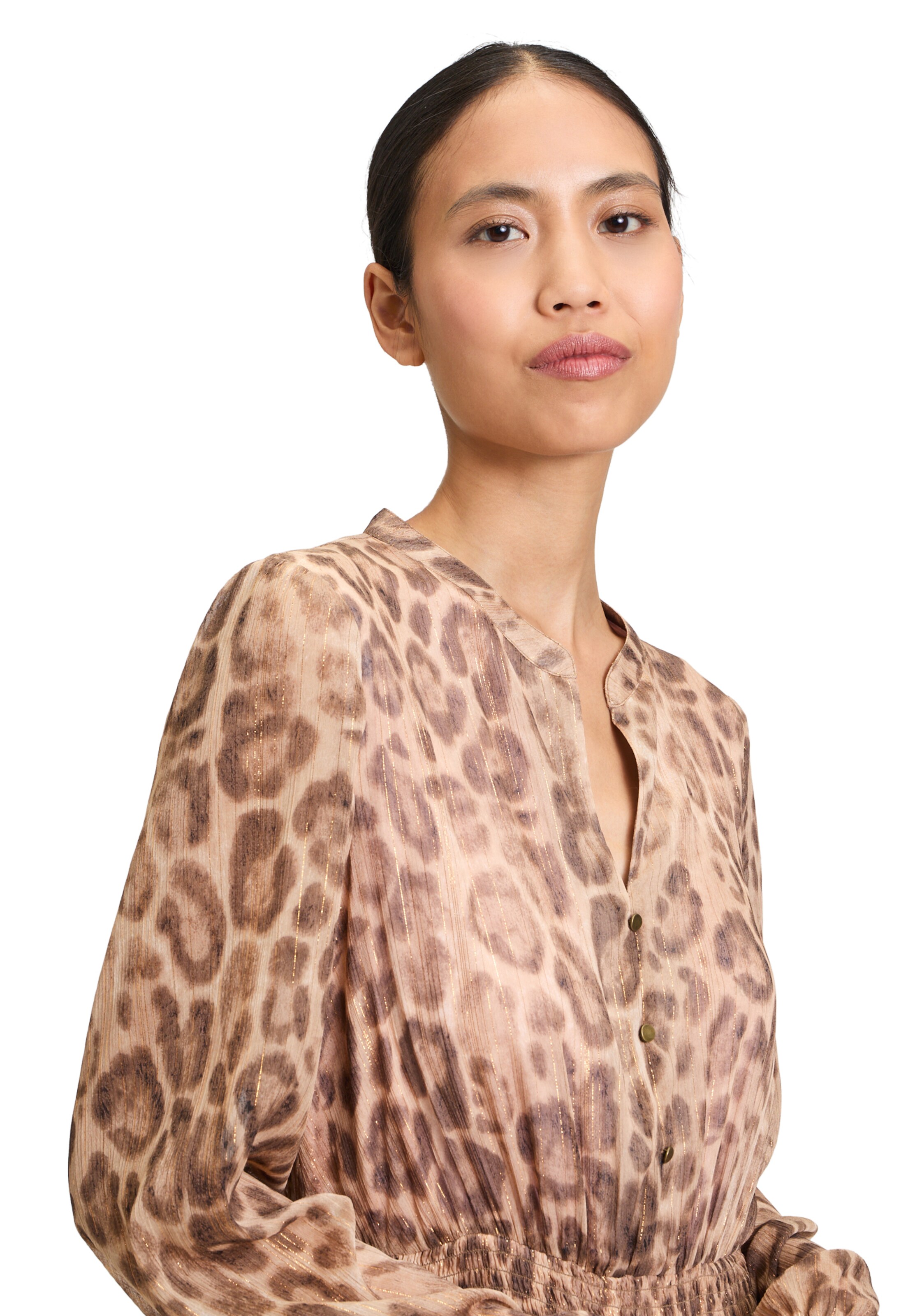 Abito camicia di Cartoon in marrone