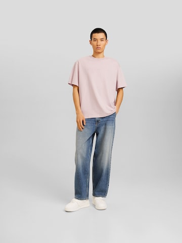 Bershka T-Shirt in Pink