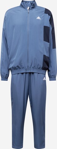 ADIDAS SPORTSWEAR Trainingsanzug in Blau: predná strana