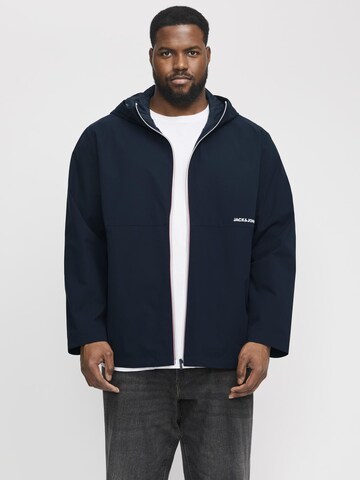 Jack & Jones Plus Jacke in Blau: Vorderseite