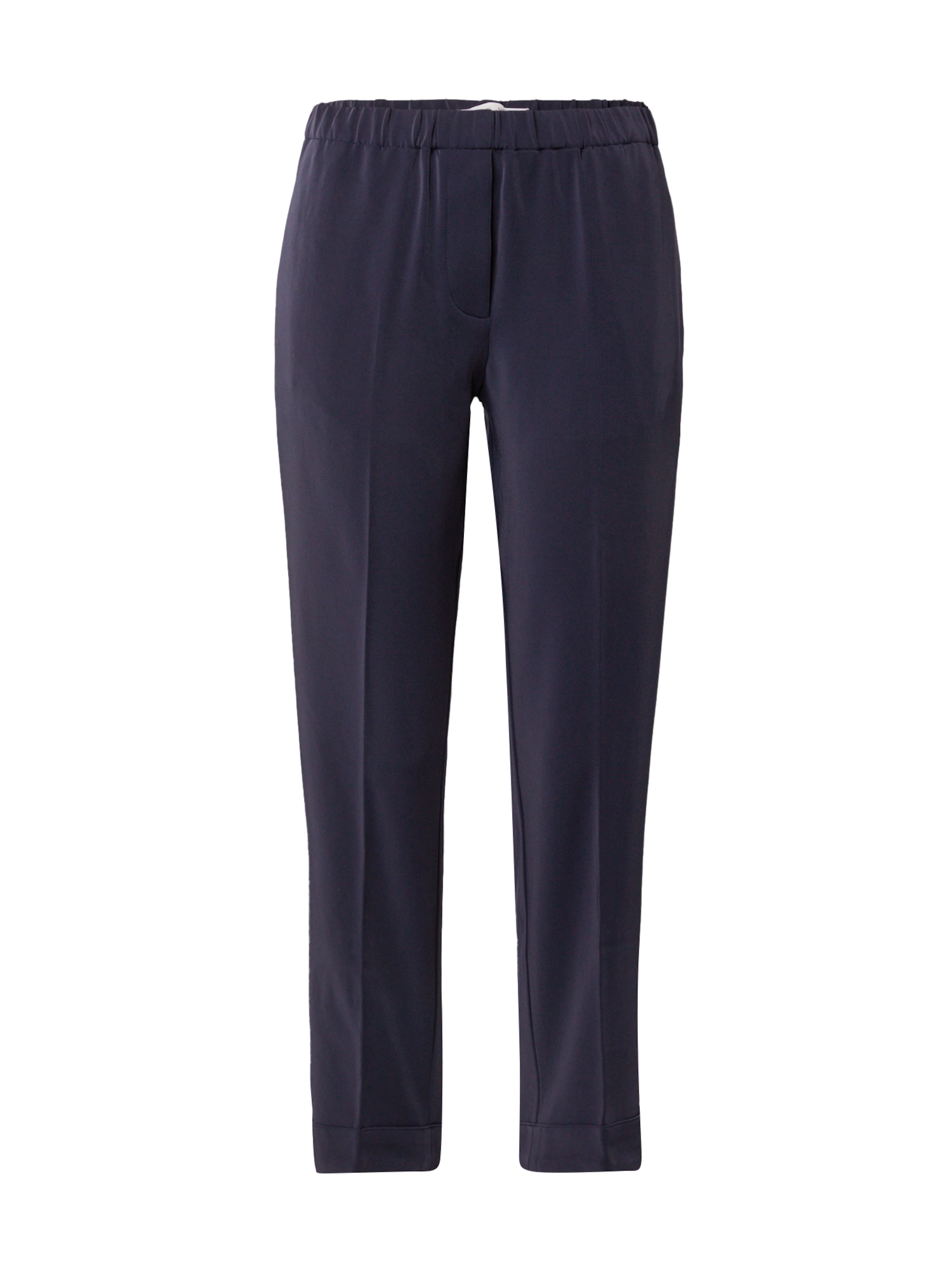Samsøe Samsøe Slim fit Pleated Pants 'HOYS' in Blue: front