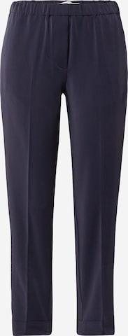 Samsøe Samsøe Pleated Pants 'HOYS' in Blue: front