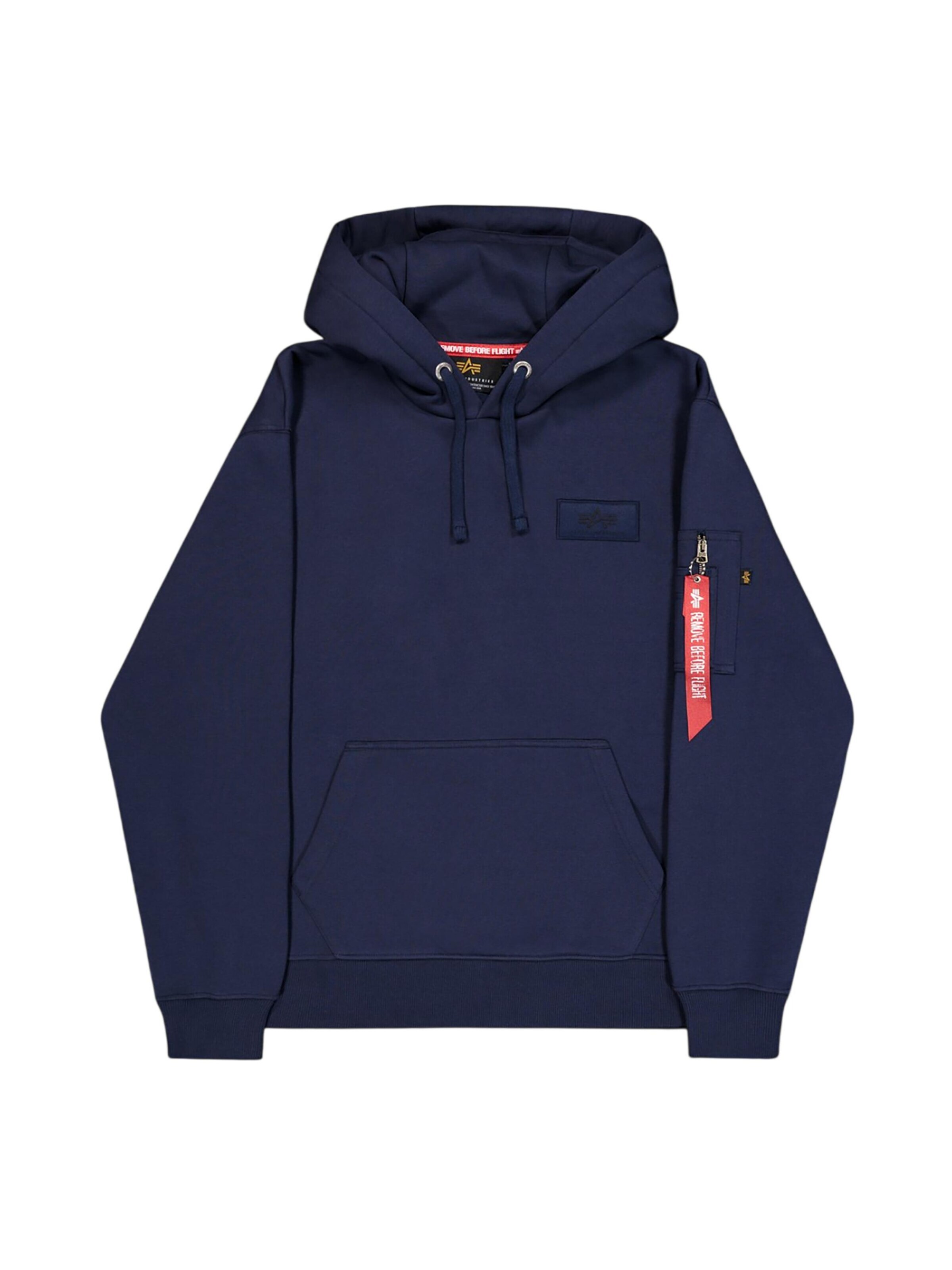 ALPHA INDUSTRIES Sweatshirt 'Backprint Mirror Camo'‌‌‌‌‌‌‌‌‌ in L in navy, Produktansicht