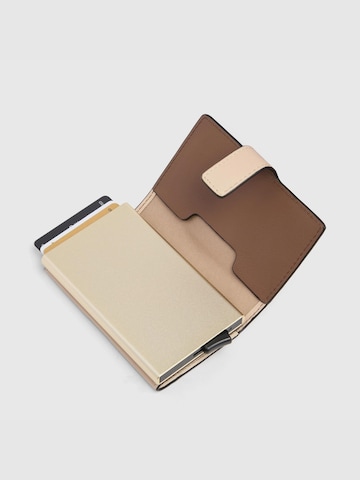 Porte-monnaies Piquadro en beige