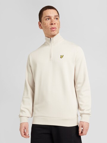 Lyle & Scott Суичър в сиво: отпред