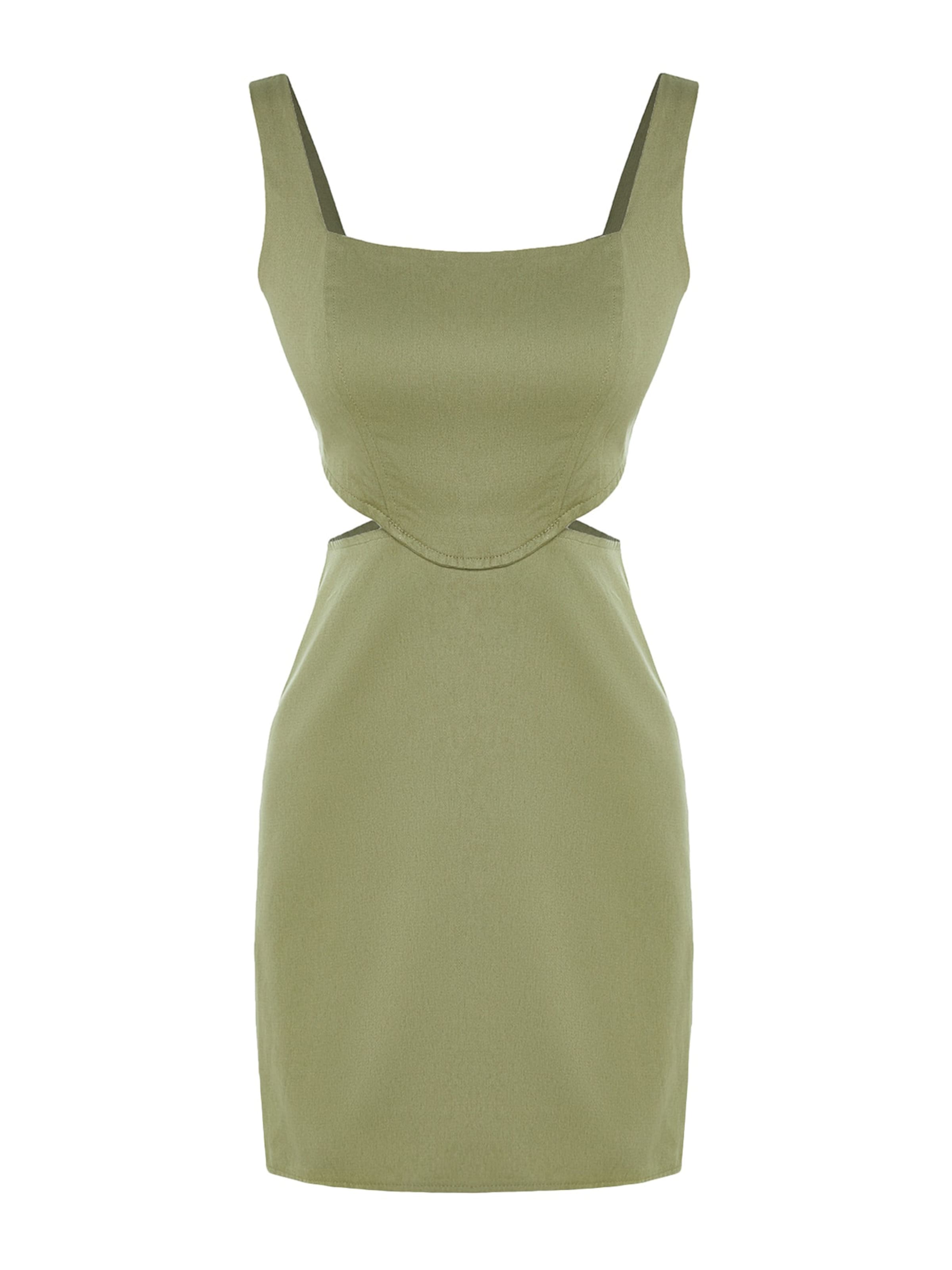 Abito di Trendyol in verde: frontale