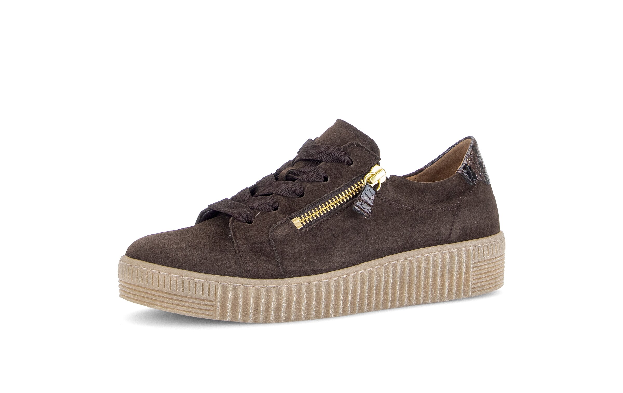GABOR Sneakers in Brown: front