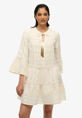 Superdry Zomerjurk in Beige: voorkant