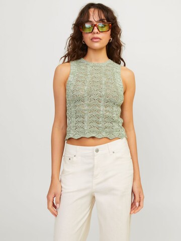 JJXX Knitted Top 'ZURI' in Green: front