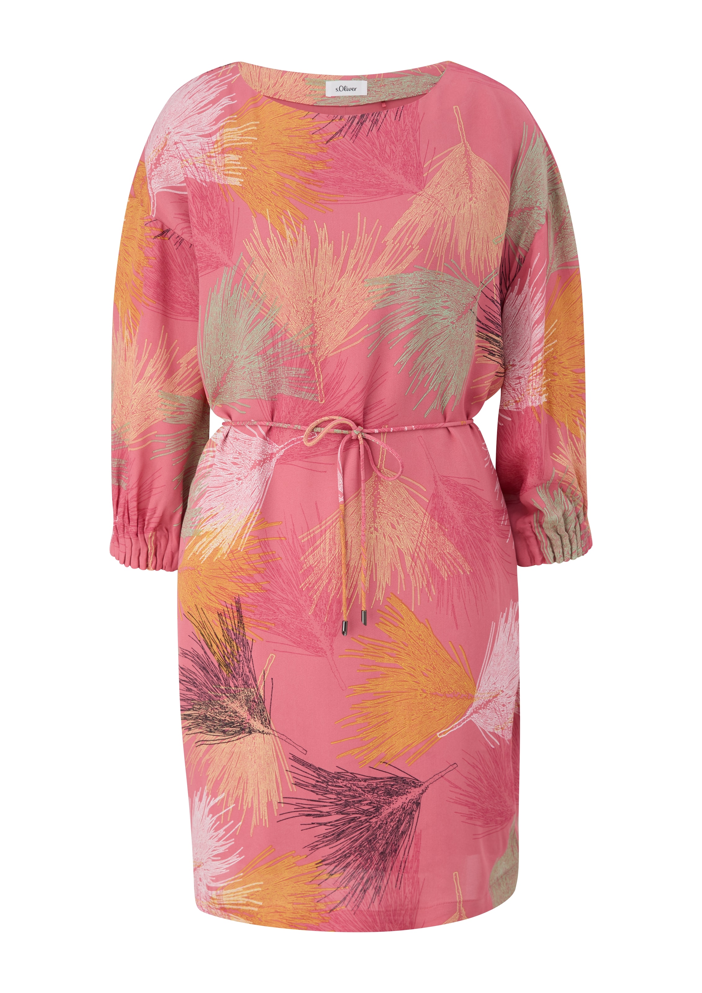 Robe s.Oliver BLACK LABEL en rose : devant