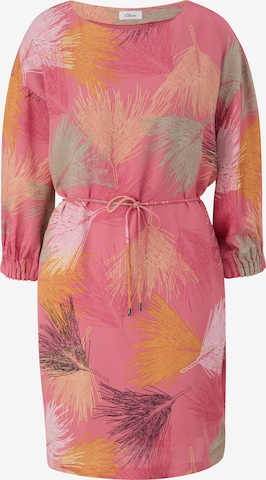 Robe s.Oliver BLACK LABEL en rose : devant