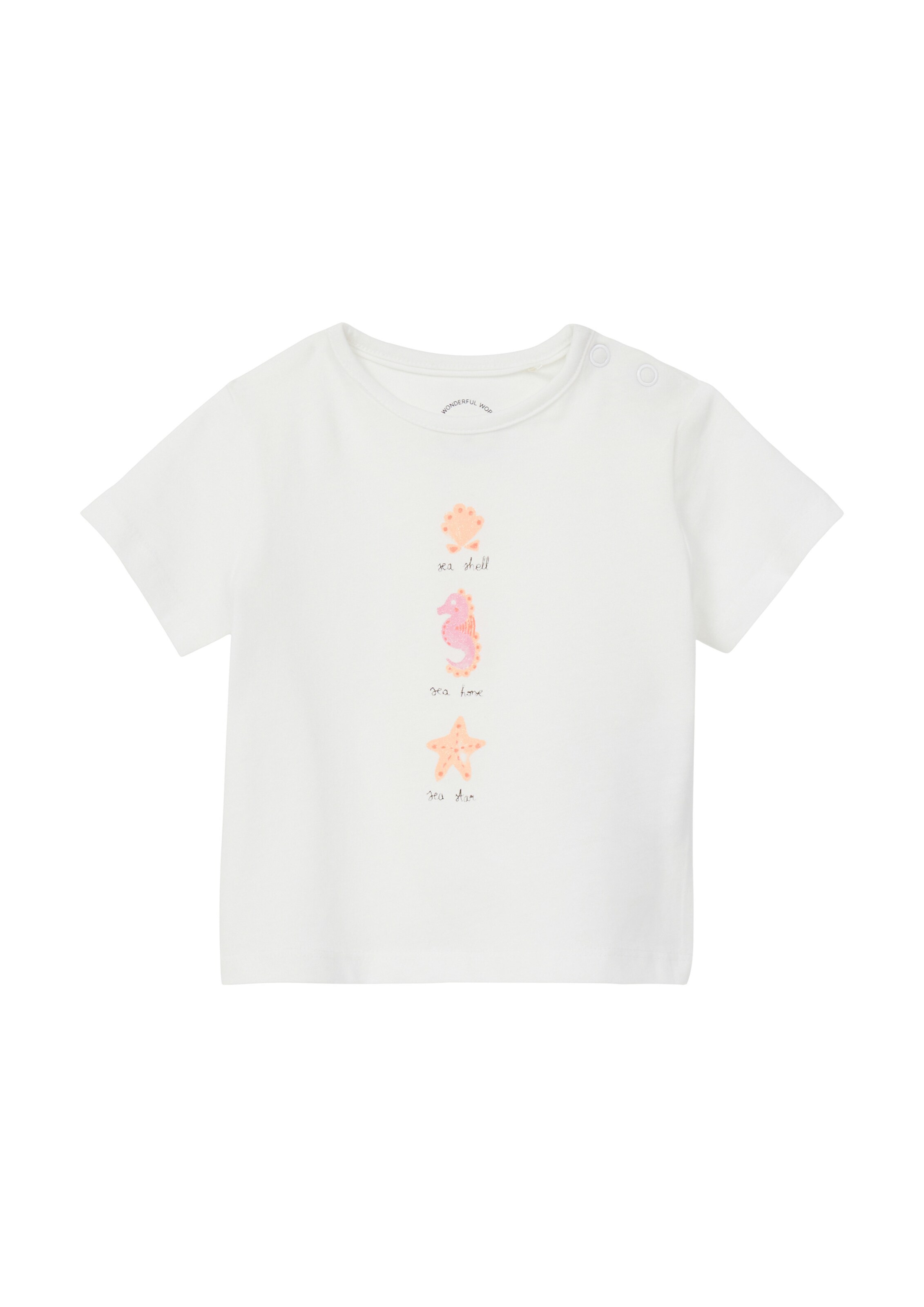 T-Shirt s.Oliver en blanc : devant
