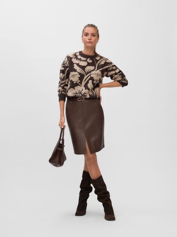 VERO MODA Rok 'VMNatalie' in Bruin