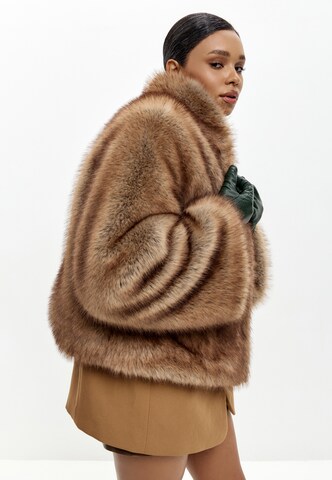 CESARE GASPARI Winter coat 'Golden Hour' in Brown