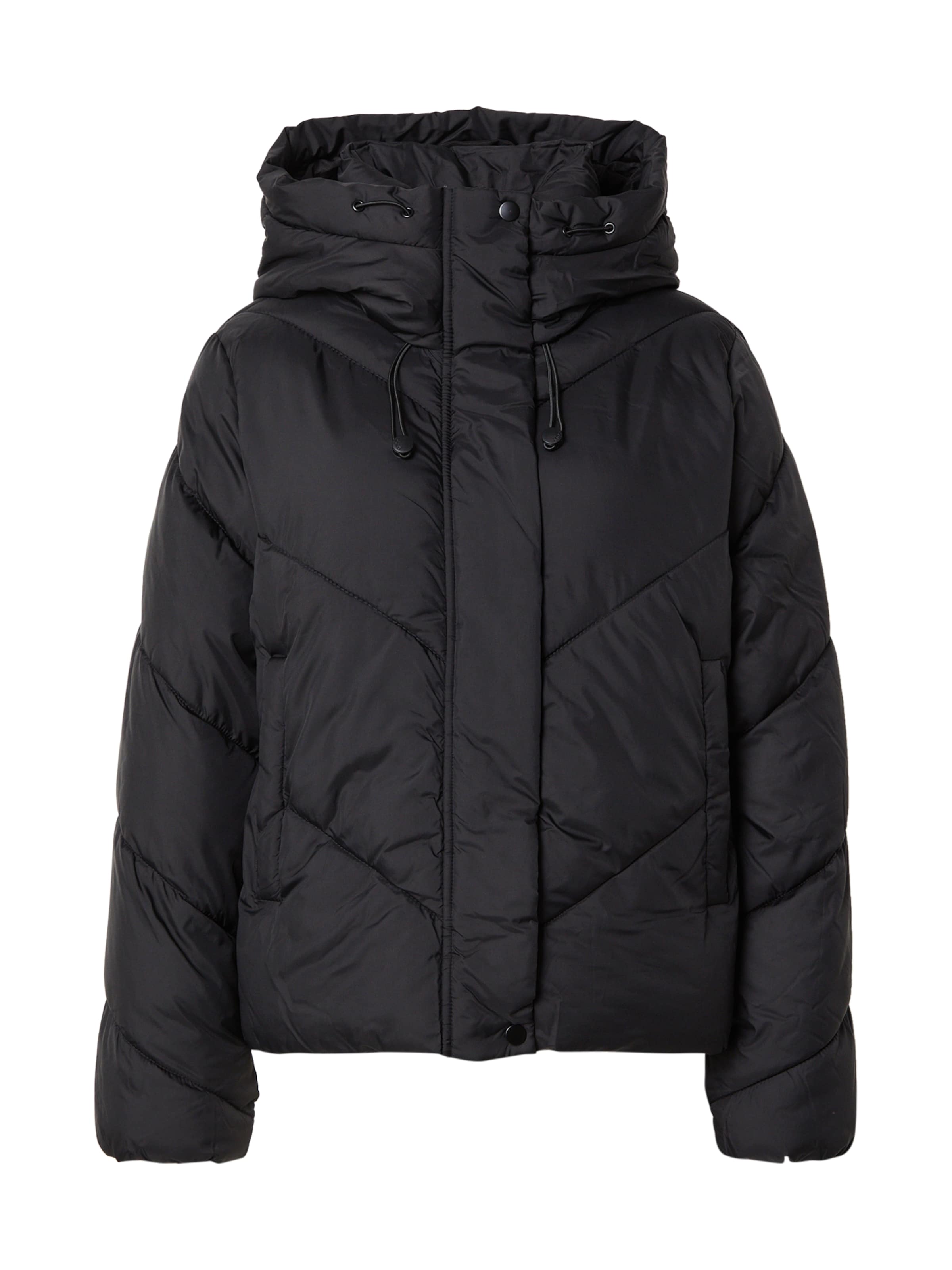 ONLY Zimska jakna 'ONLMOLLY' | črna barva: sprednja stran