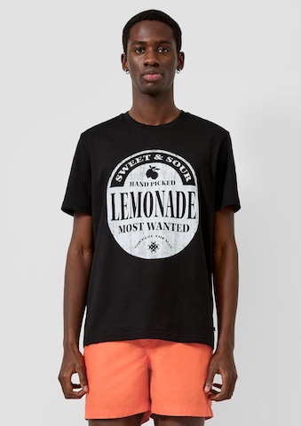 QS Shirt in Black: front