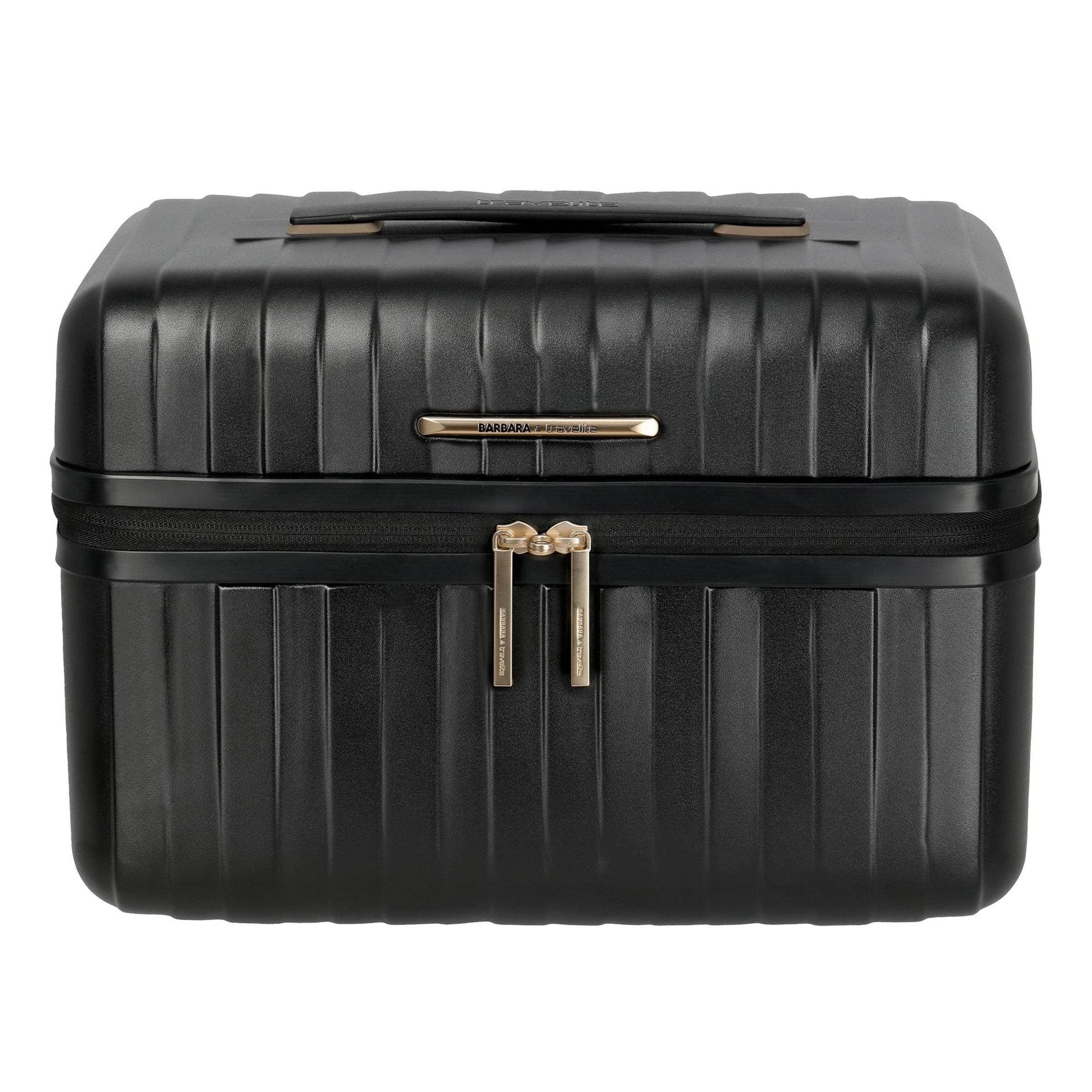 TRAVELITE Kulturtasche 'Barbara' in Schwarz: Vorderseite