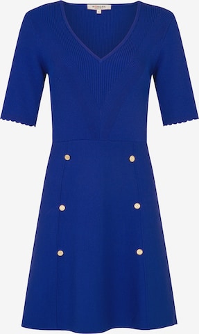 Morgan Knit dress in Blue: front