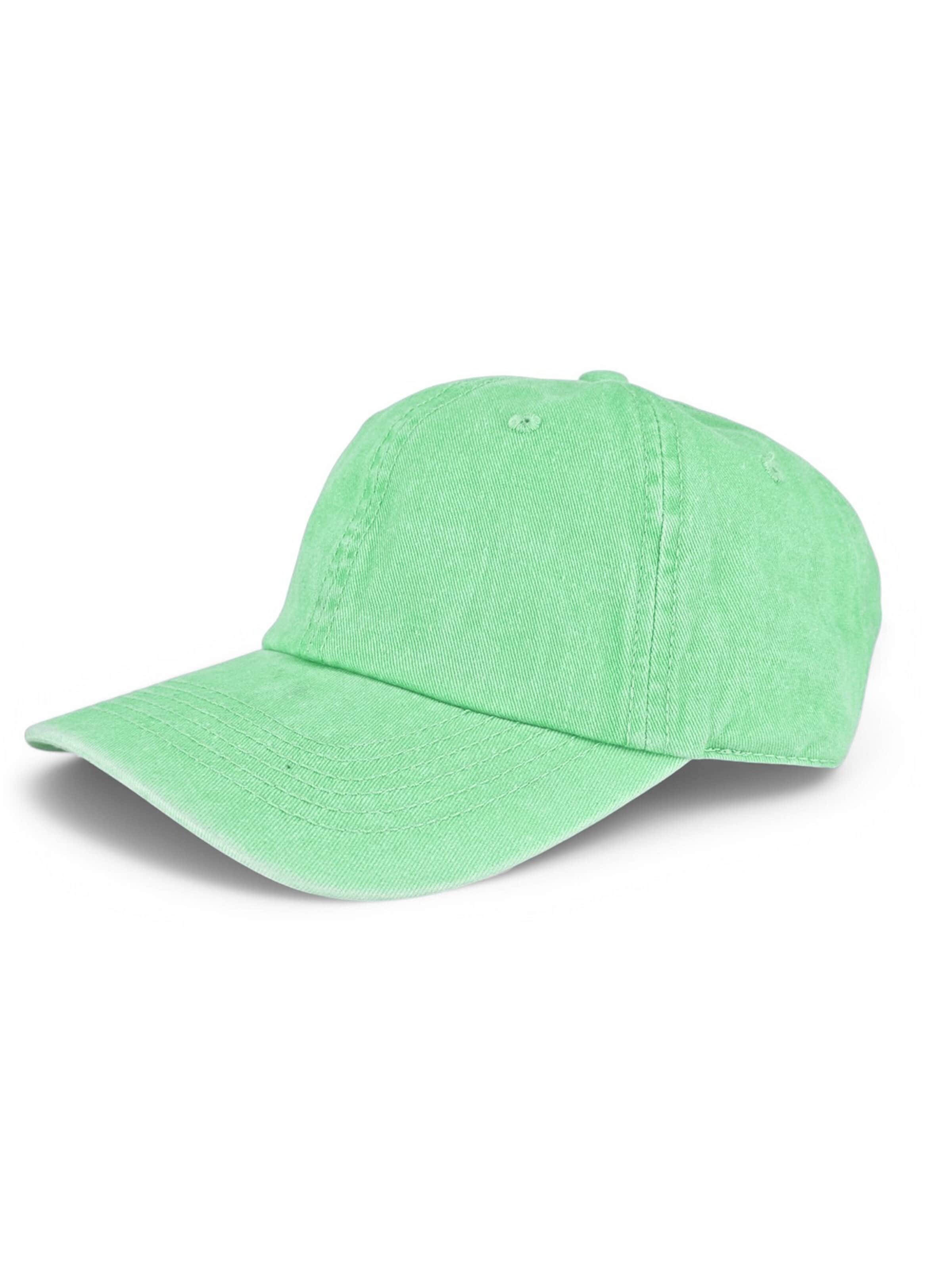 styleBREAKER Cap 'Vintage Baseball Cap Washed Used Look' in Blue: front