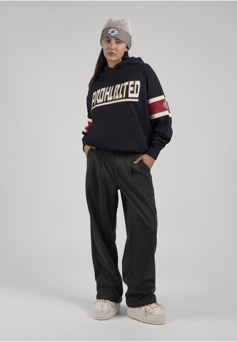 Prohibited - Sweatshirt em azul: frente