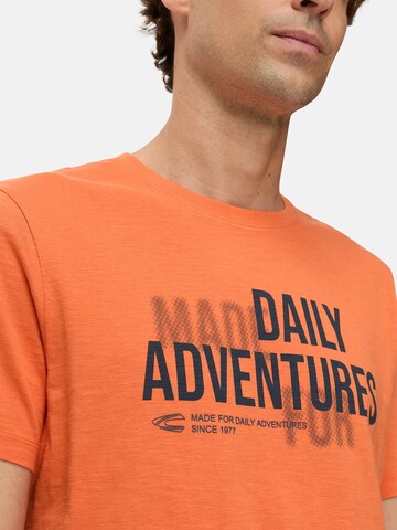 CAMEL ACTIVE T-Shirt in Orange