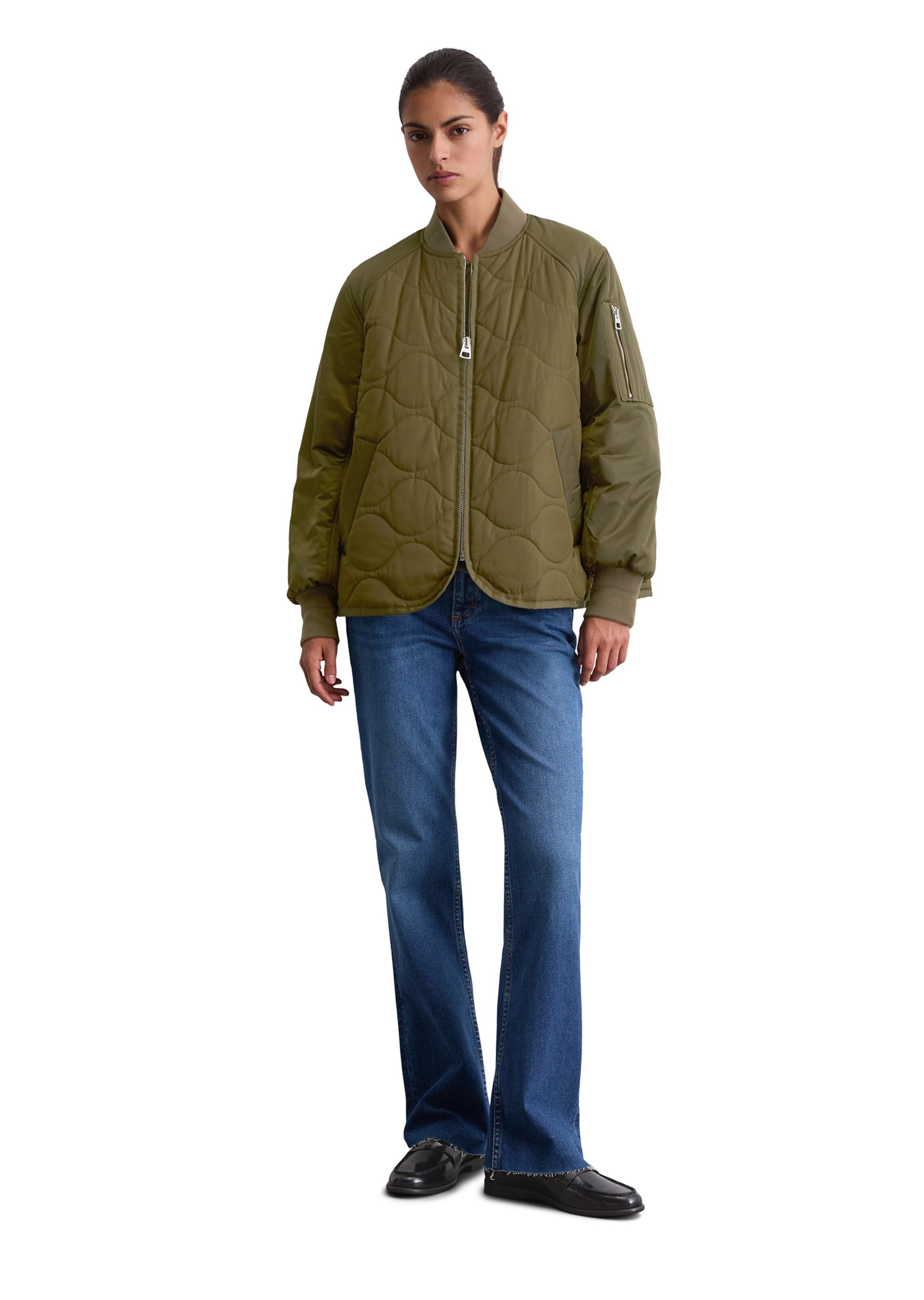 Veste mi-saison Marc O'Polo en vert