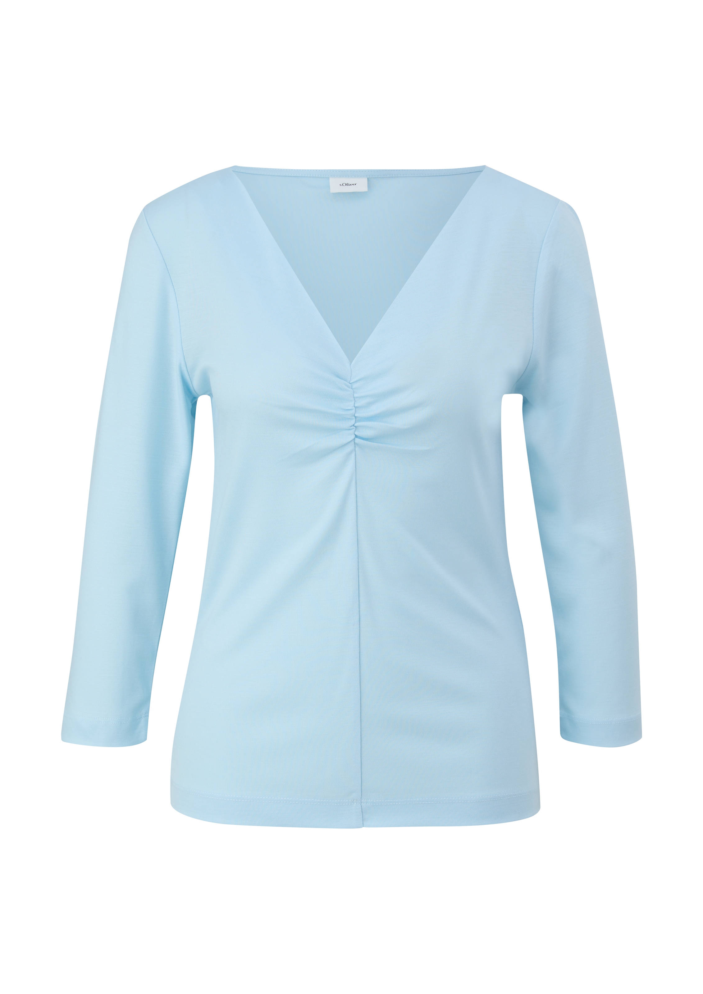 s.Oliver BLACK LABEL Koszulka w kolorze niebieski: przód