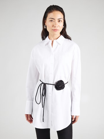Chemisier 'Etsy' HUGO en blanc : devant