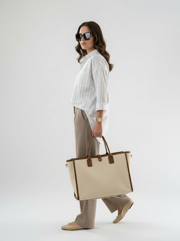 WEARABLE STORIES - Blusa 'Jess' en beige
