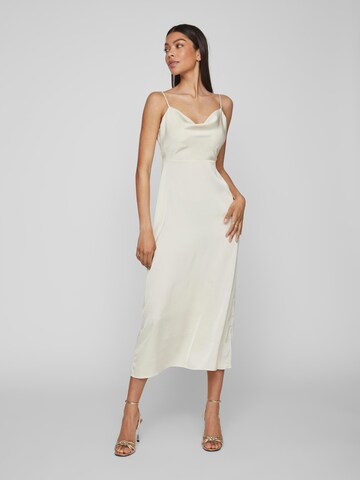 VILA Cocktail Dress 'VIRavenna' in Beige: front