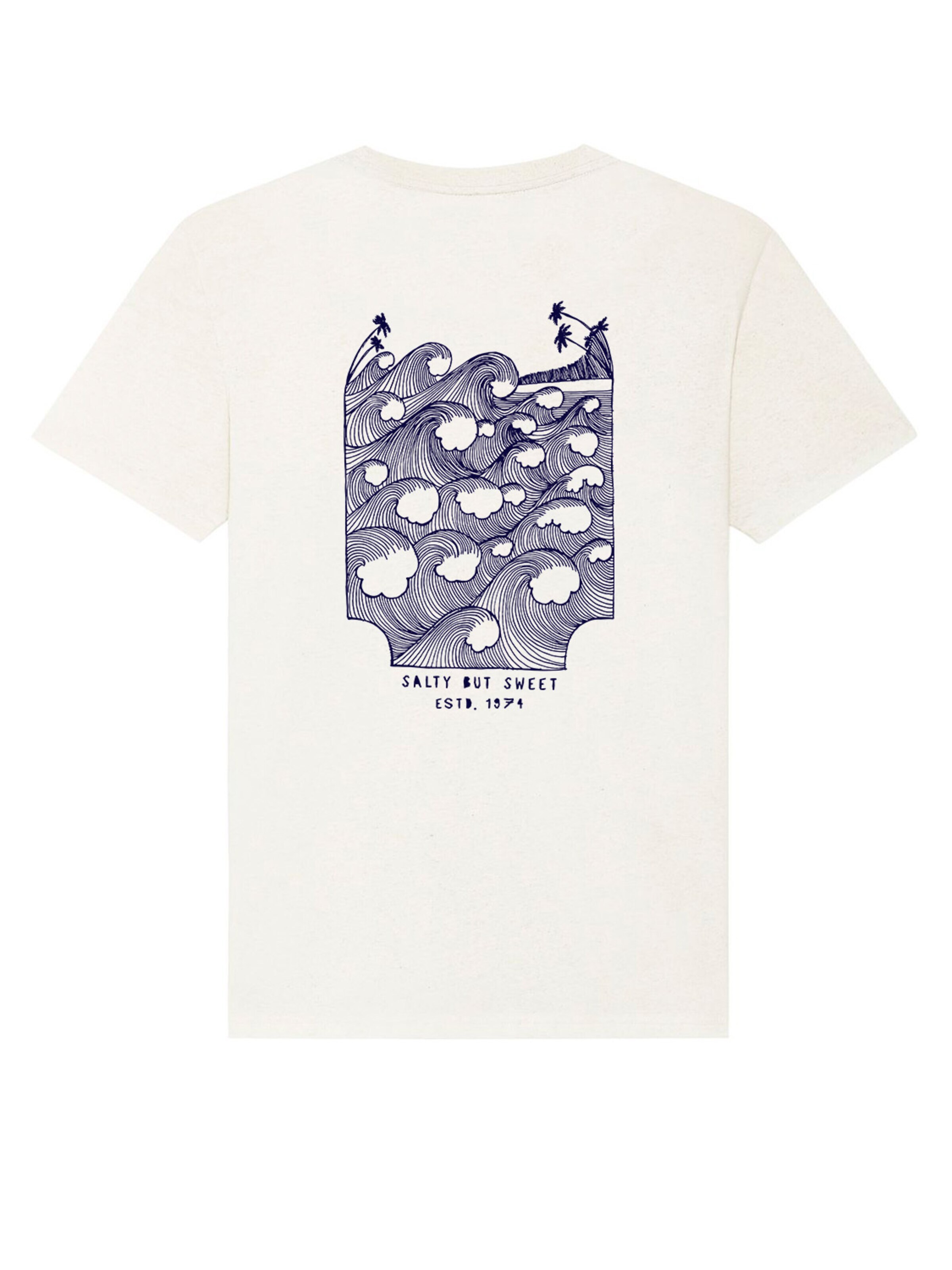 Kultgut Shirt 'Salty' in White