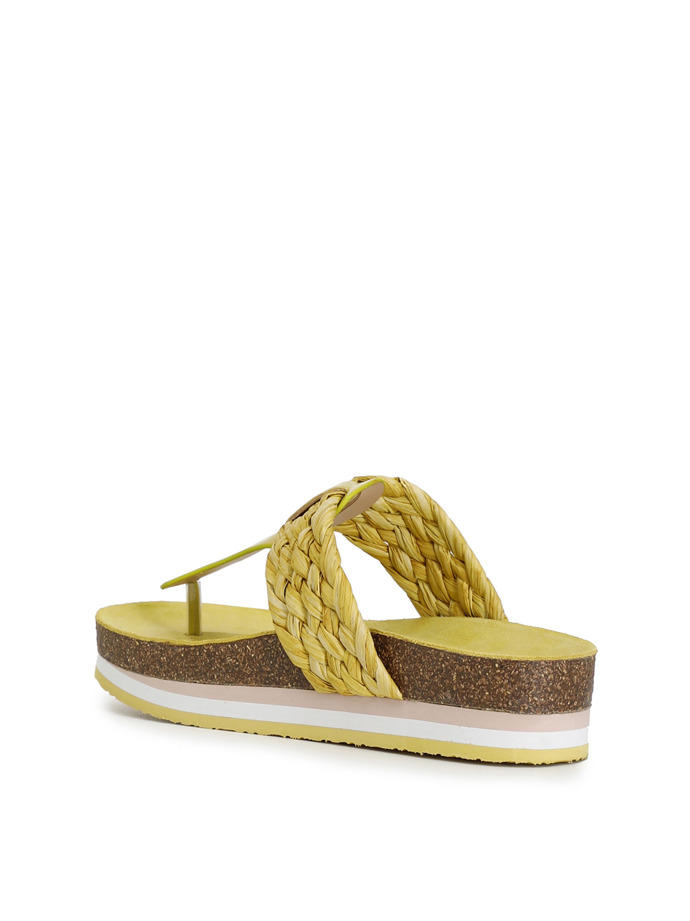 Infradito di CAFè NOIR in giallo